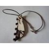 COLGANTE 18 Marron Negro Blanco Capricho