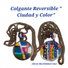 COLGANTE REVERSIBLE ''CIUDAD Y COLOR''