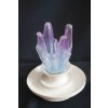 FUENTE DE PORCELANA Y VIDRIO