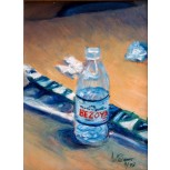 con agua mineral