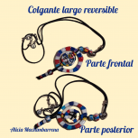 Colgante largo reversible 