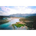 Río Mendoza en la zona de Luján de Cuyo  1