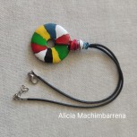 Colgante Donut de Colores 