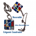 COLGANTE CUADRADOS REVERSIBLE 