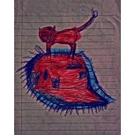 El Gato arriba de la casa