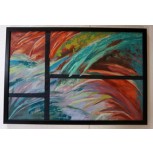 POR LA VENTANA OCULAR ENTRA LA BELLEZA (REVERSIBLE X 4)