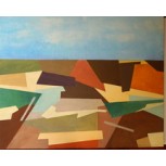 PAISAJE DE CASTILLA PLANICIE IMAGINADO (GRANDE)