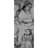 Trazos (dibujo en siena)