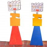 FOTO MONTAJE DE MI  OBRA ''MUJER RESISTENCIA''