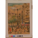 PLAÇA CATALUNYA, BARCELONA 1947