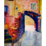 calleja en el casco antiguo de Girona