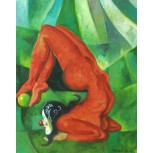 contorcionista com bola