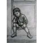 esperando a la puerta
