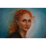 The girl with the hair on fire