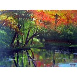 otoño en el lago