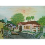 A casa cor de rosa