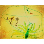 La araña tiene mucha hambre