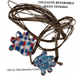 COLGANTE REVERSIBLE MANO TENDIDA