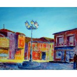 Amanecer en la plaza