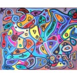 Transformacion de sueños lúdicos,  89x72, acrilico, año 2007