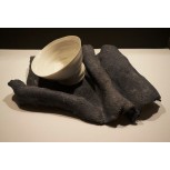PORCELANA PROTEGIDA POR BARRO REFRACTARIO