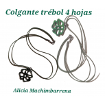 COLGANTE TRÉBOL DE 4 HOJAS