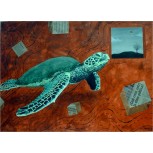 Tortuga y árbol