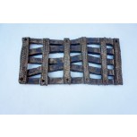 PLACA RECTANGULAR COBRIZA PARED