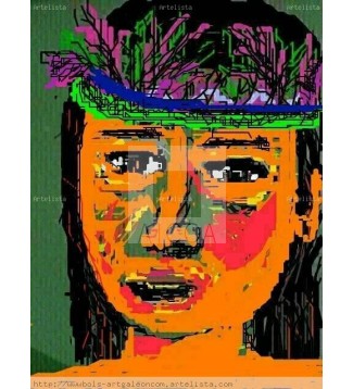Rostro de la  impotencia