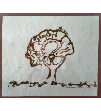 Paisaje Global: Árbol, Cerebro, Interrogación y Ser Humano