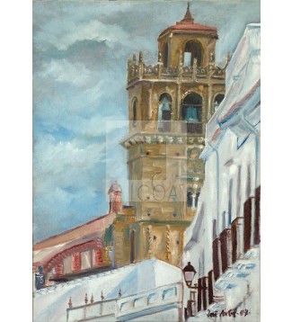 TORRE PARROQUIAL Y PAREDES BLANCAS