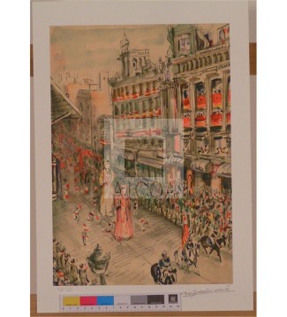 PROCESSÓ DEL CORPUS, BARCELONA 1947