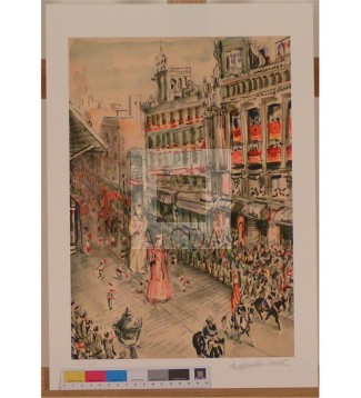 PROCESSÓ DEL CORPUS, BARCELONA 1947