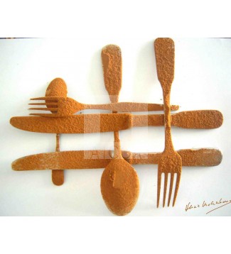 ''CUBIERTOS'' DE CANELA