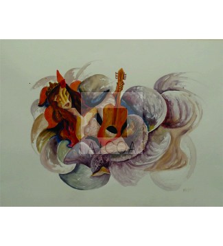 Princesa con guitarra