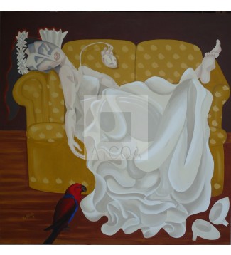 La Novia con cotorro