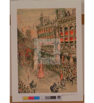 PROCESSÓ DEL CORPUS, BARCELONA 1947