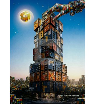 EDIFICIO RUBIK JUGADO EN FEMENINO CHIMERA CUBE