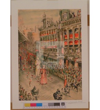 PROCESSÓ DEL CORPUS, BARCELONA 1947