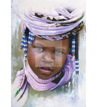Niña de Raza Negra