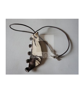 COLGANTE 18 Marron Negro Blanco Capricho