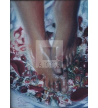 pisando flores