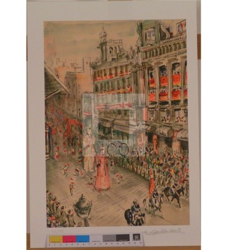 PROCESSÓ DEL CORPUS, BARCELONA 1947
