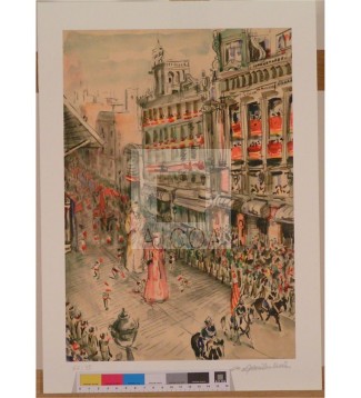 PROCESSÓ DEL CORPUS, BARCELONA 1947