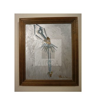 BRICO-BAILARINA (PINTURA OLEO)