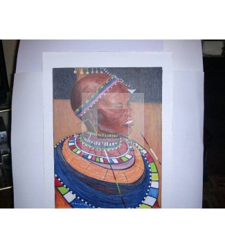 mujer masai