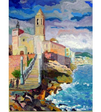 Iglesia junto al mar