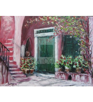 fachada rosa