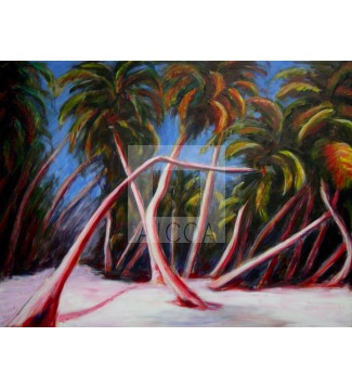Palmeras en la playa