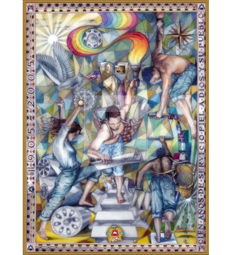 Diseño Mural Centenario Casa Bautista de Publicaciones